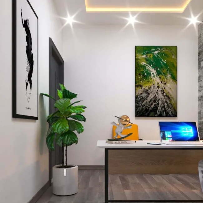 AM Office Interior Design by Edify Studio